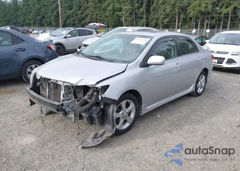 2012 Toyota Corolla S из США, поврежденный, VIN 2T1BU4EE6CC897781